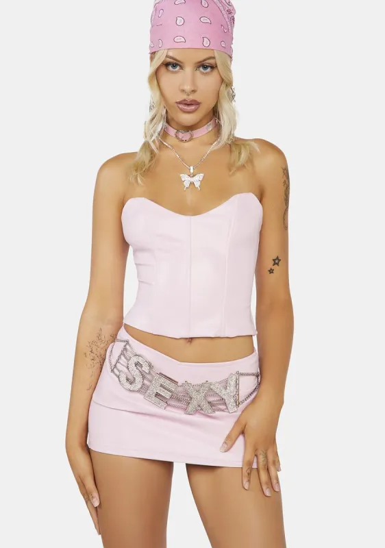 Wait For No One Skirt Set sold by Dolls Kill