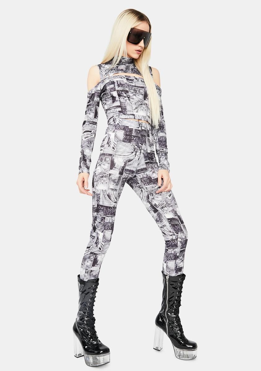 Chill What You Like Printed Pants Set sold by Dolls Kill product image thumbnail 2