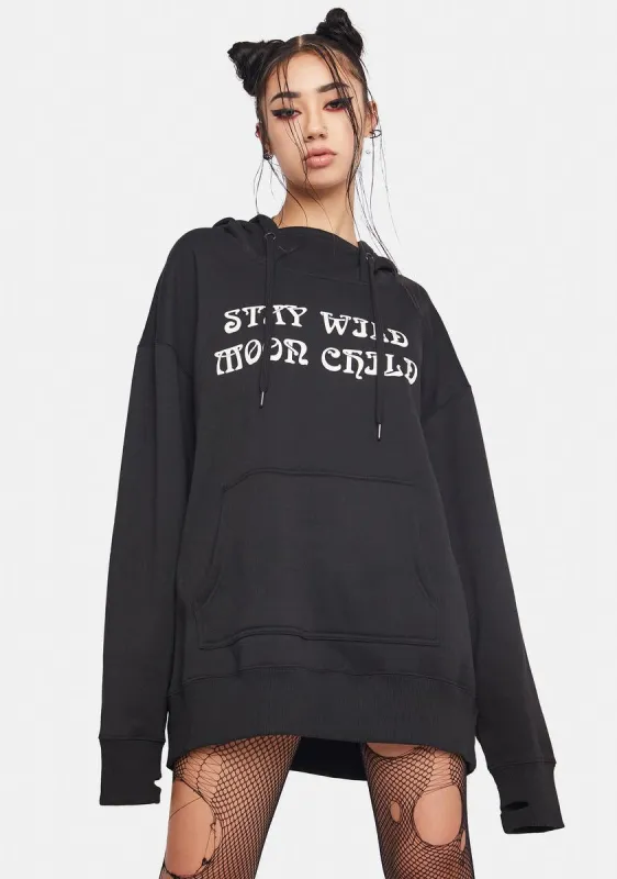 Stay Wild Hoodie sold by Dolls Kill