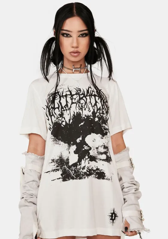 Distortion Unisex Graphic Tee sold by Dolls Kill