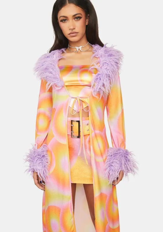 Albufeira Jersey Long Line Cardigan sold by Dolls Kill