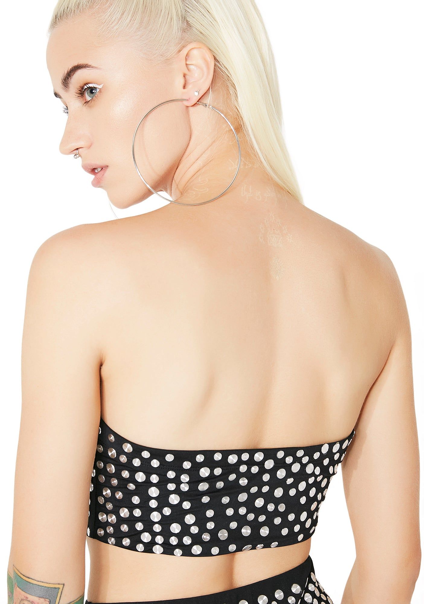 Easy Money Studded Bandeau Top sold by Dolls Kill product image thumbnail 3