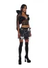 Hauntingly Charming Mini Skirt sold by Dolls Kill