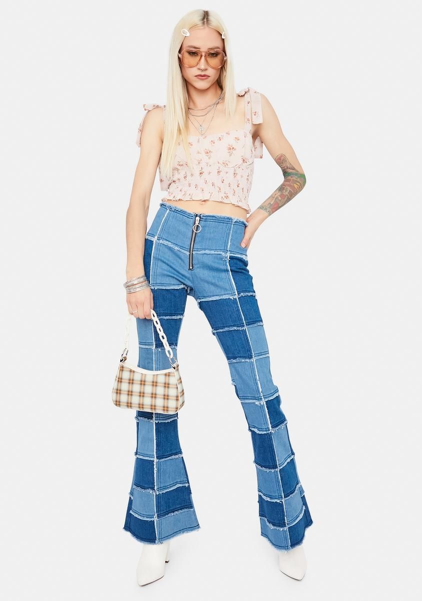 Rose Sappy Love Ruffle Crop Top sold by Dolls Kill product image thumbnail 3