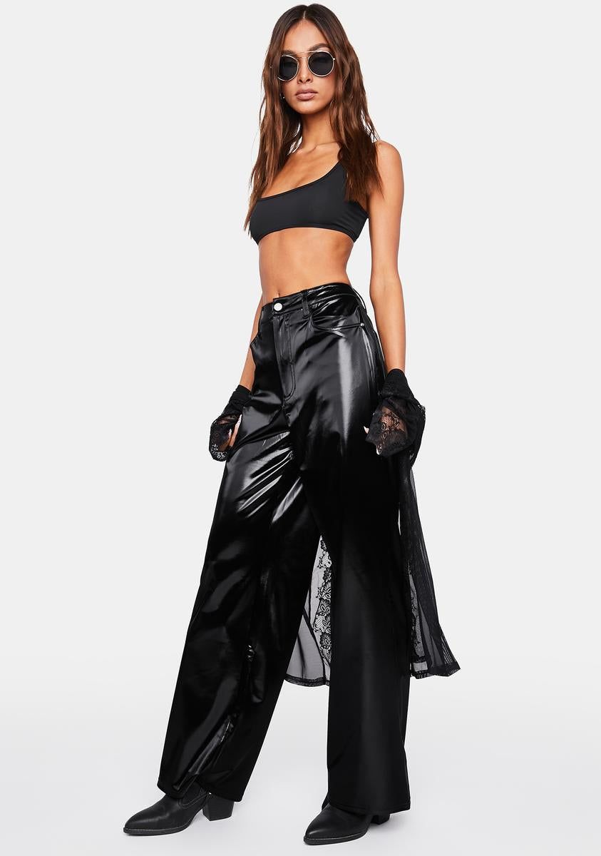 High Rise Wide Leg Pants sold by Dolls Kill product image thumbnail 2
