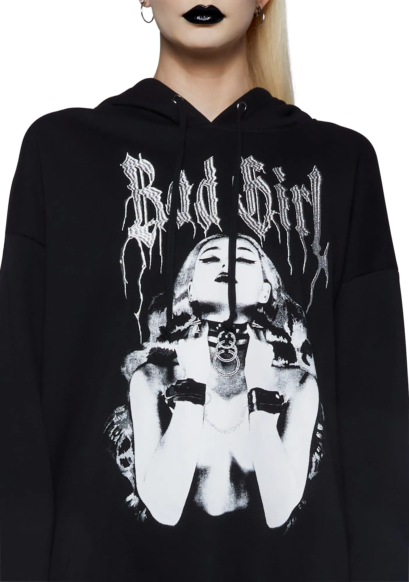 Your Naughty Type Oversized Hoodie sold by Dolls Kill product image thumbnail 5