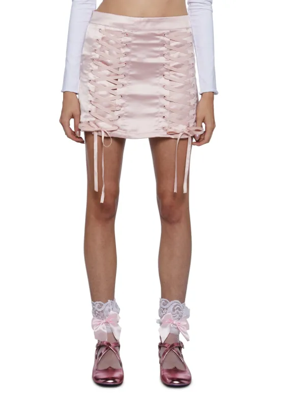Ballroom Dreams Mini Skirt sold by Dolls Kill