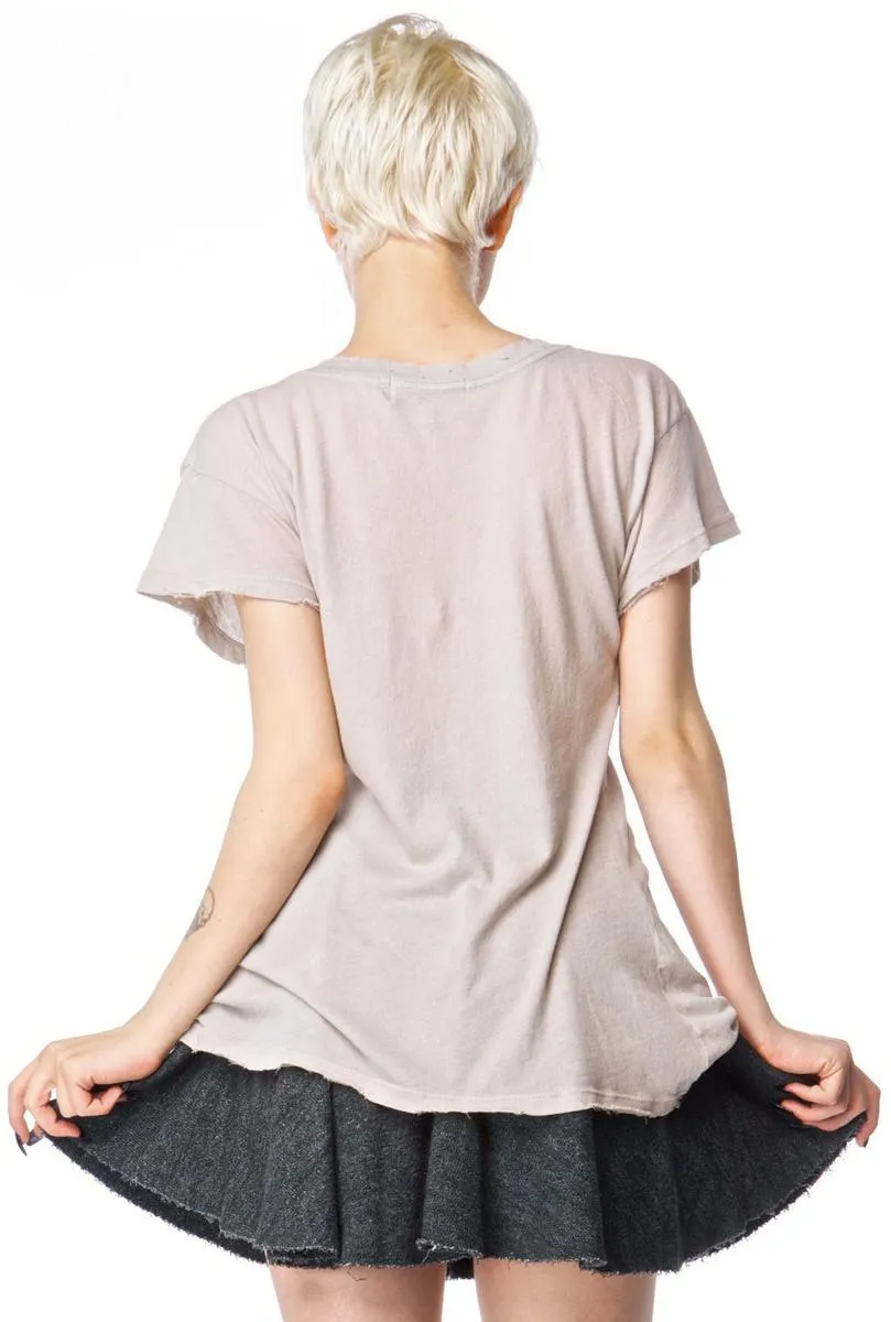 Black Tie Hippie Crew Tee sold by Dolls Kill product image thumbnail 2