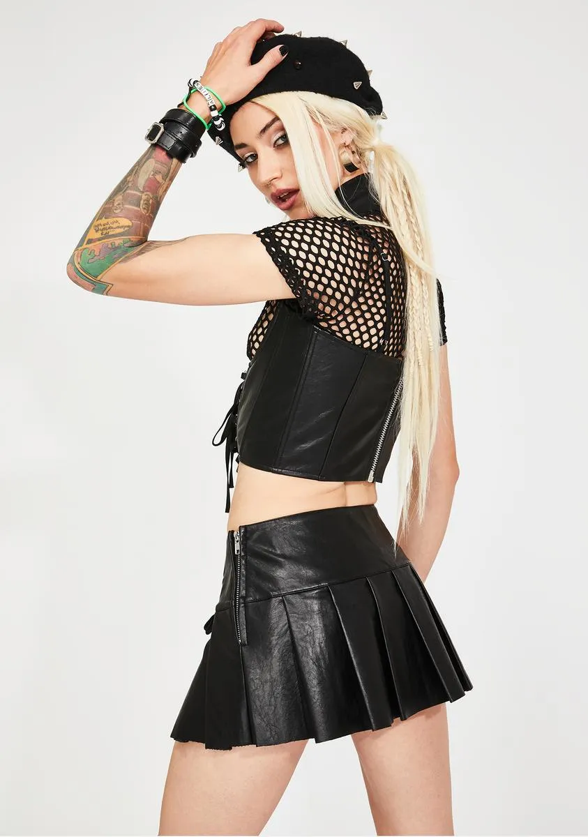 It's My Life Mini Skirt sold by Dolls Kill product image thumbnail 4