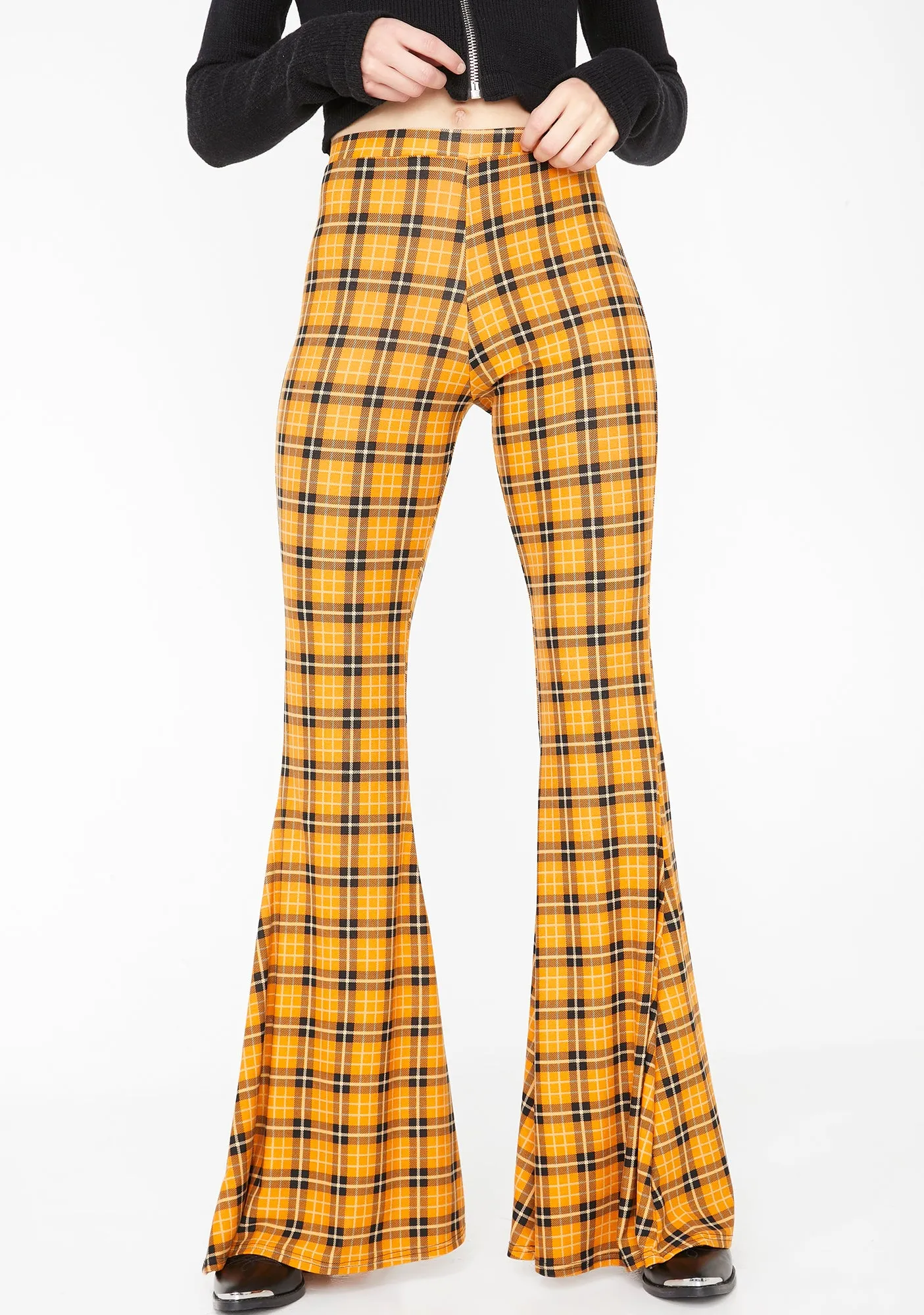 The Orange Cindy Bells sold by Dolls Kill