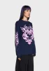 Flame Heart Long Sleeve Tee sold by Dolls Kill