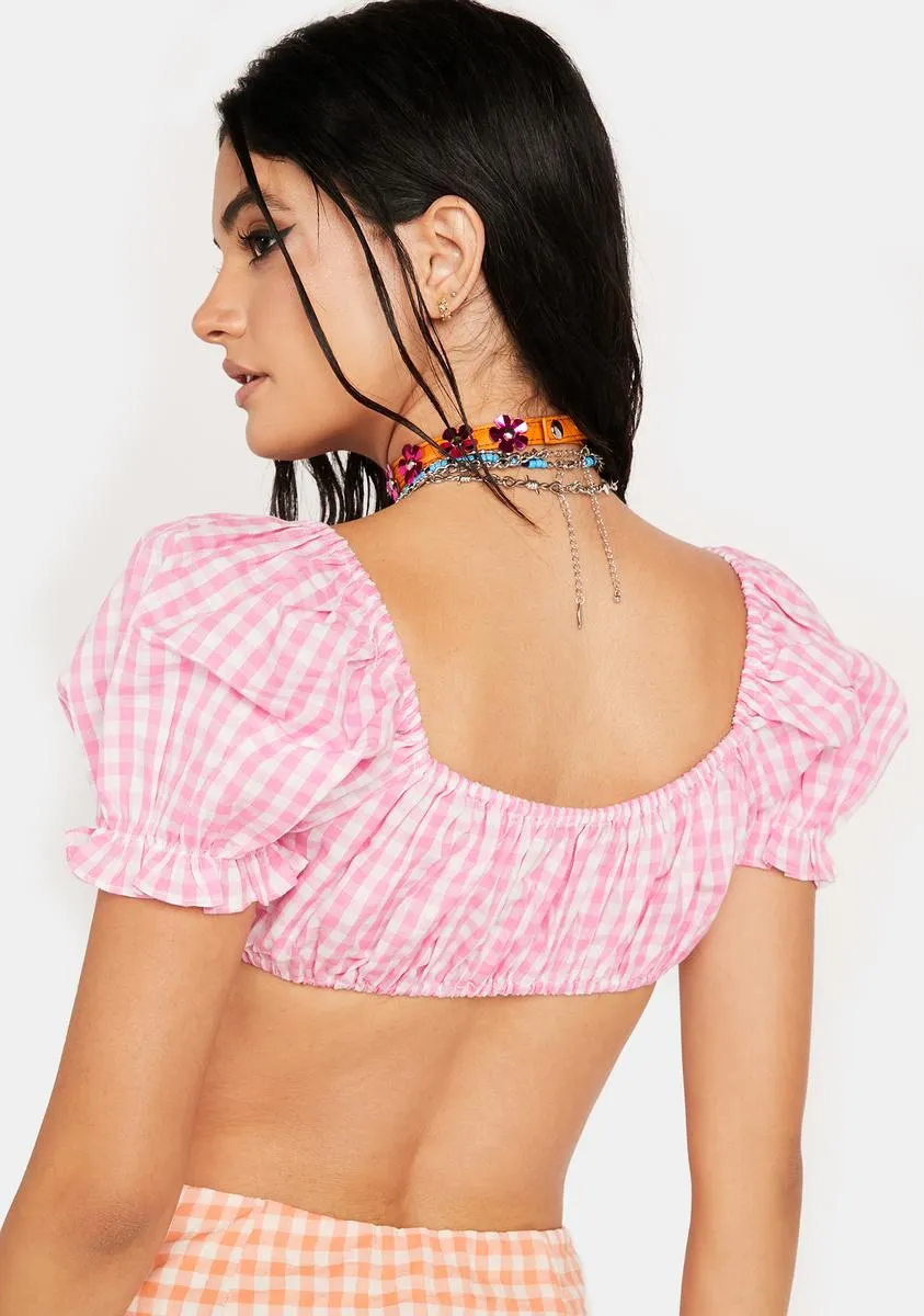 Sweet Baddie Today Crop Top sold by Dolls Kill product image thumbnail 4