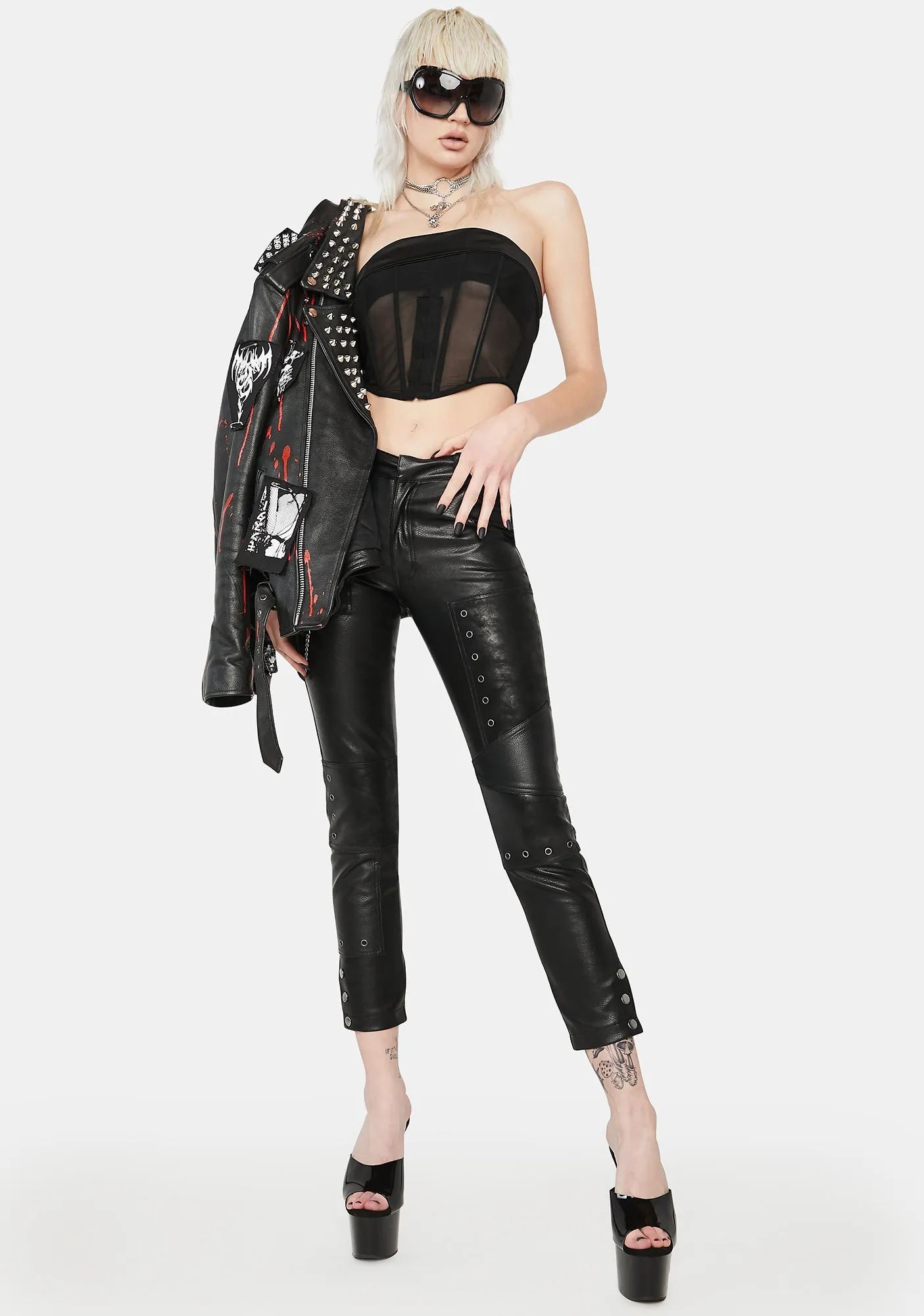 Gimme Attitude Corset Top sold by Dolls Kill product image thumbnail 2