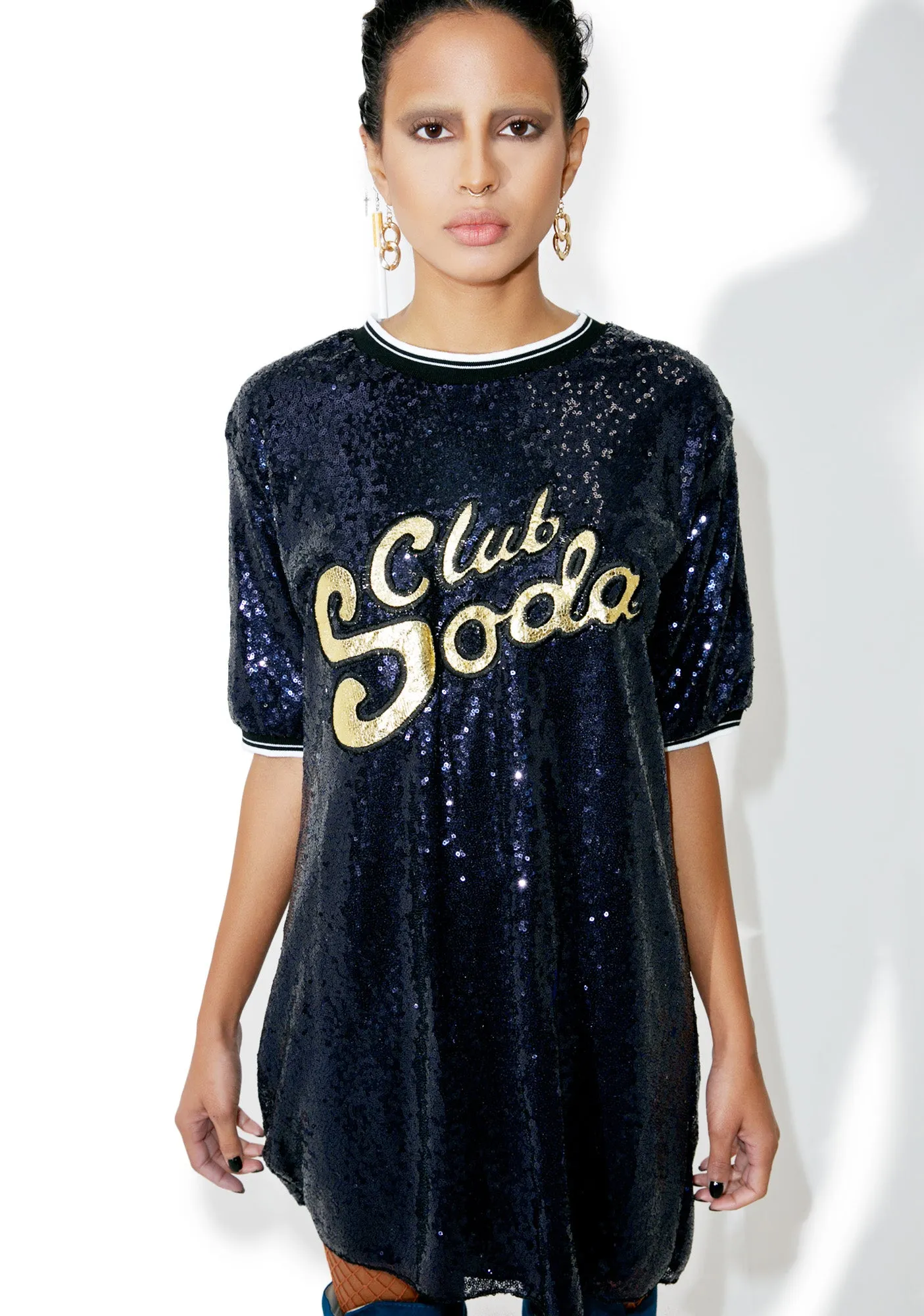 Blueberry Bubbly Sequin Tee sold by Dolls Kill product image thumbnail 5