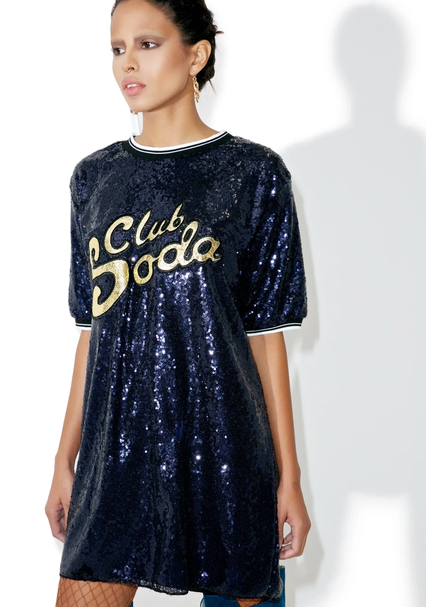 Blueberry Bubbly Sequin Tee sold by Dolls Kill product image thumbnail 4
