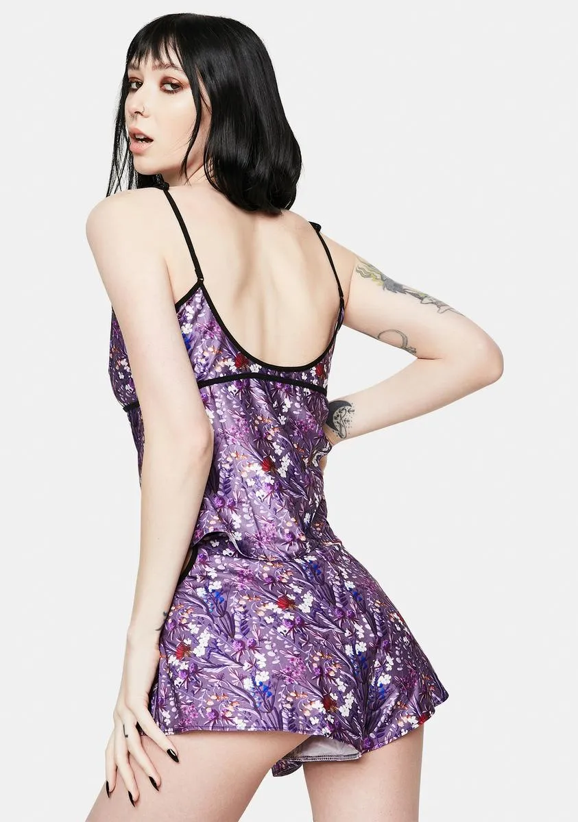 Down The Garden Path Loungewear Set sold by Dolls Kill product image thumbnail 4