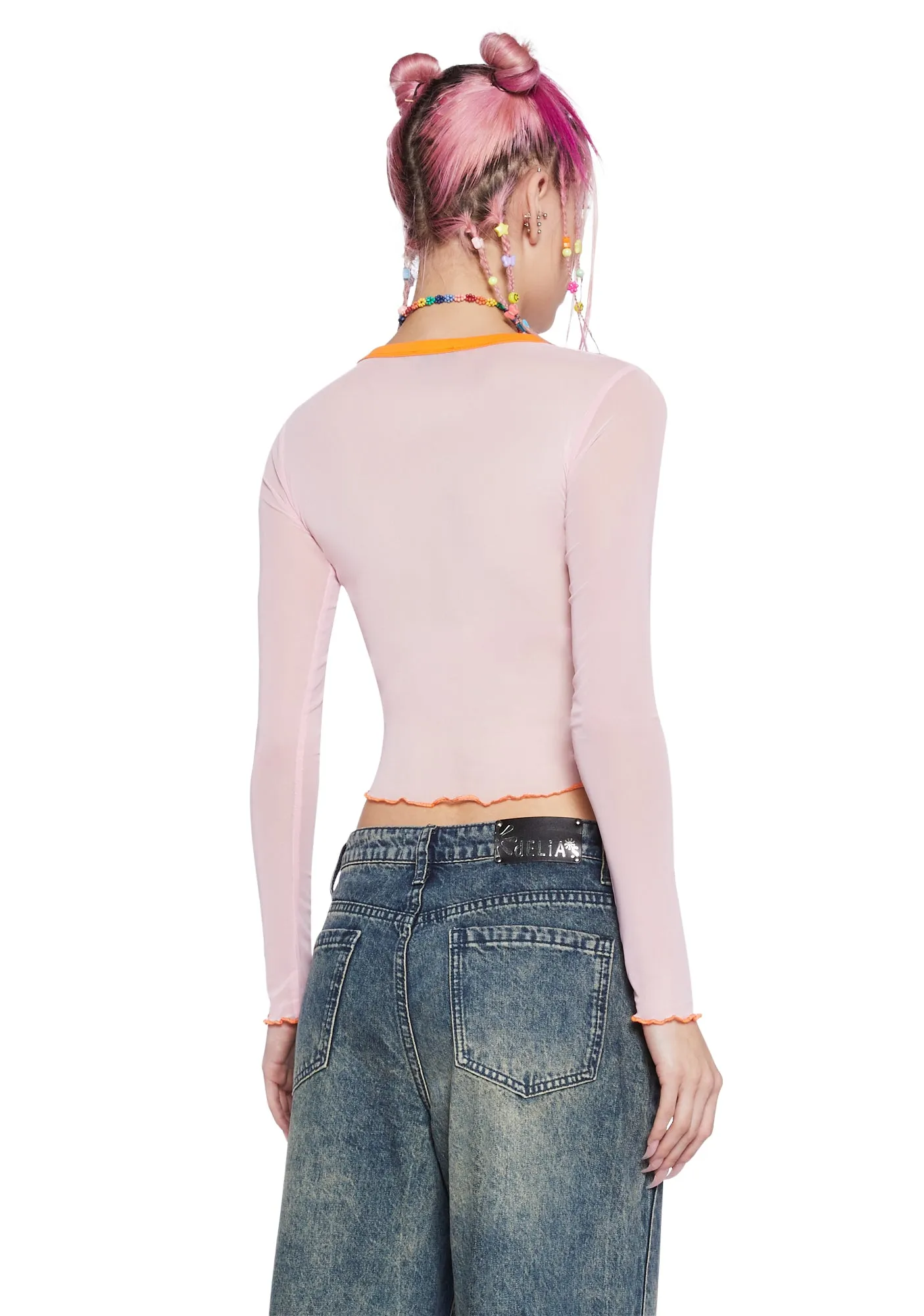 Daisy Spirit Long Sleeve Top sold by Dolls Kill product image thumbnail 4