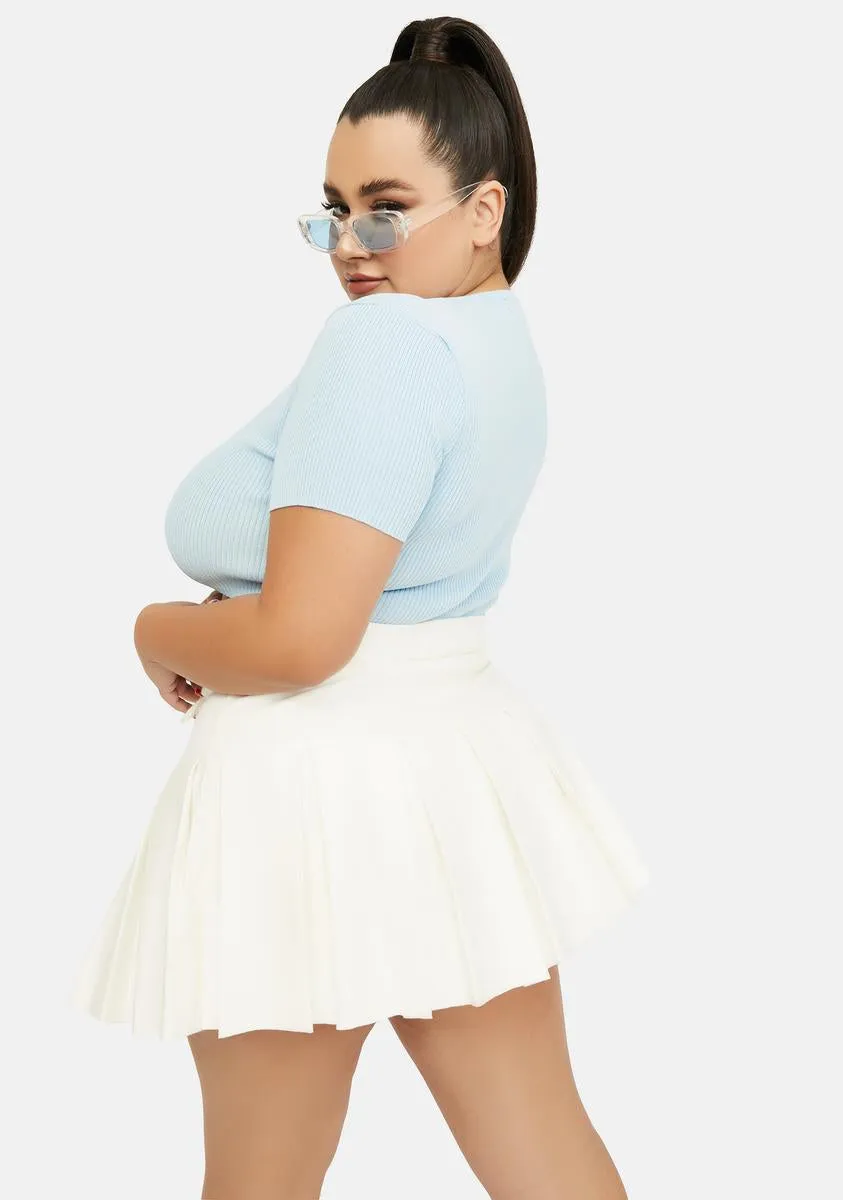 Plus Pure Modern School Girl Pleated Skirt sold by Dolls Kill product image thumbnail 4