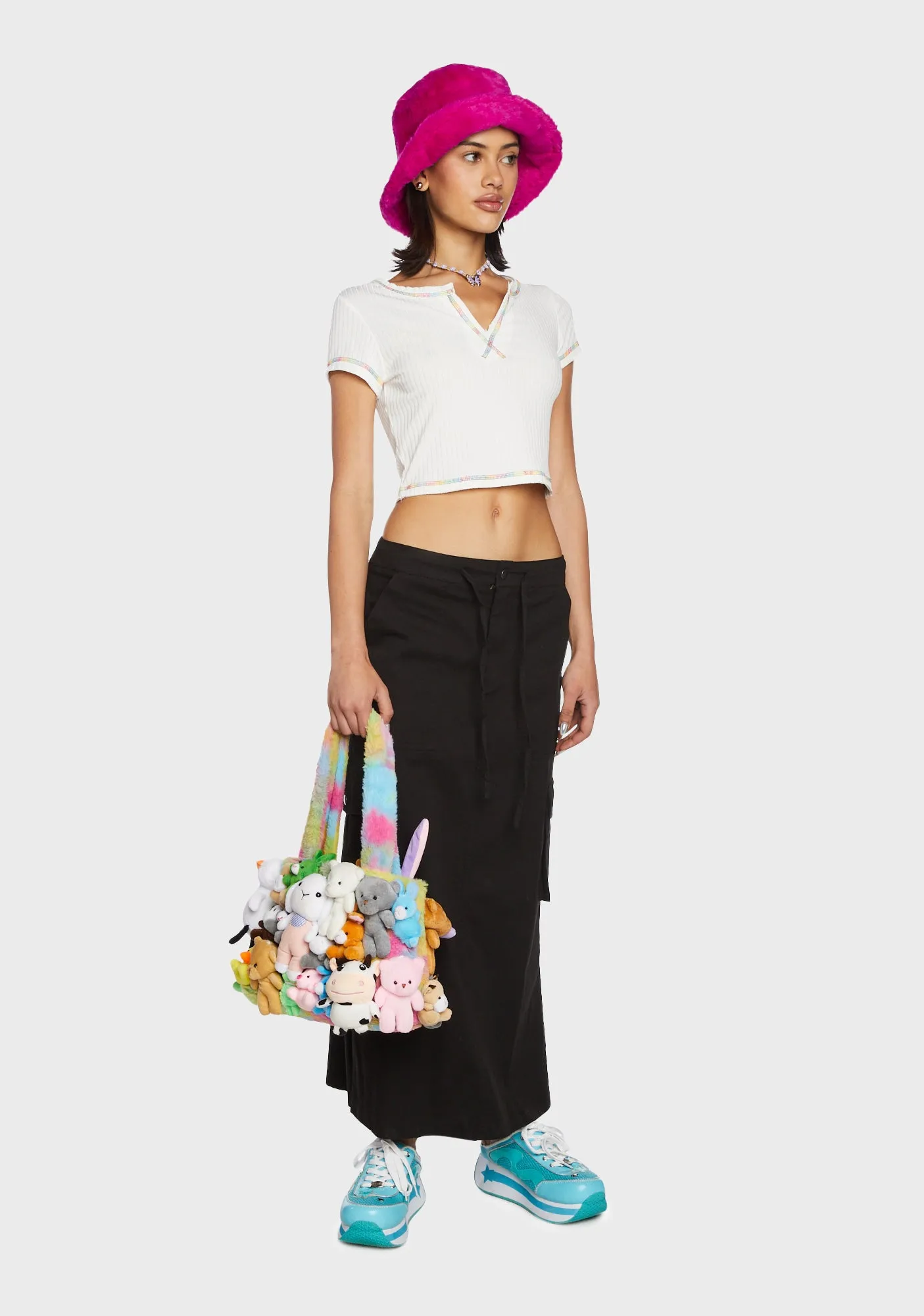 Total Gossip Crop Tee sold by Dolls Kill product image thumbnail 5