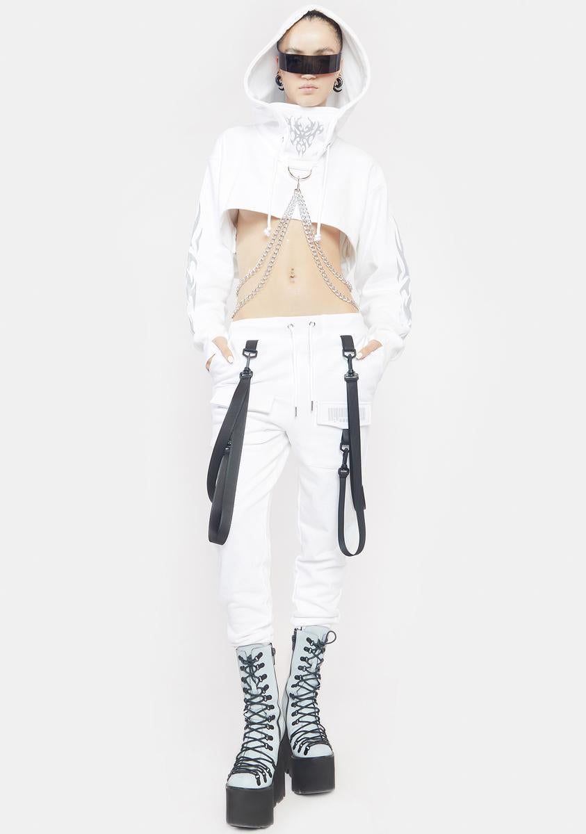 Pure Mark Of The Beast Chained Hoodie sold by Dolls Kill product image thumbnail 3