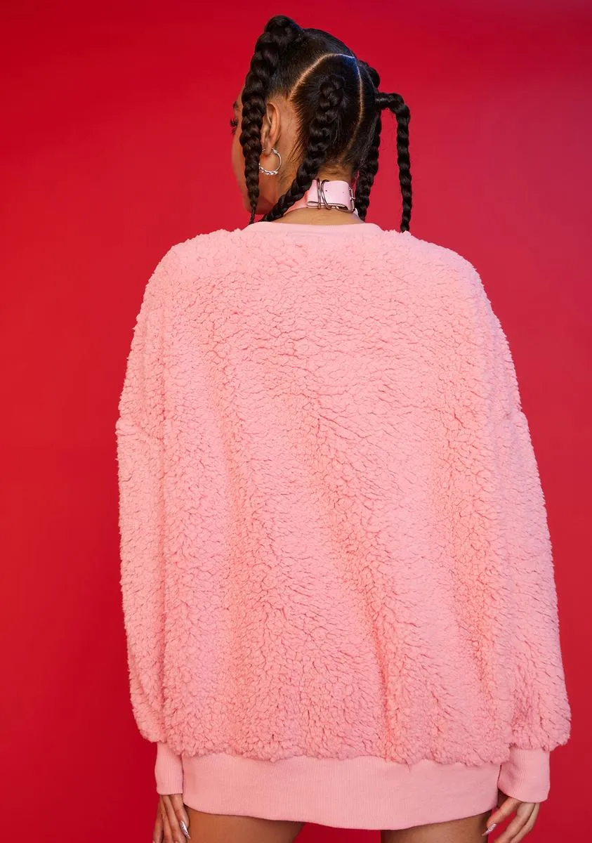 At First Blush Teddy Sweatshirt sold by Dolls Kill product image thumbnail 4