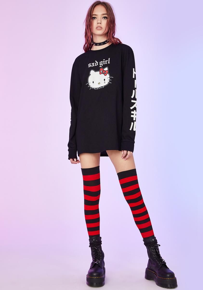 Sad Grls Club Graphic Tee sold by Dolls Kill product image thumbnail 3