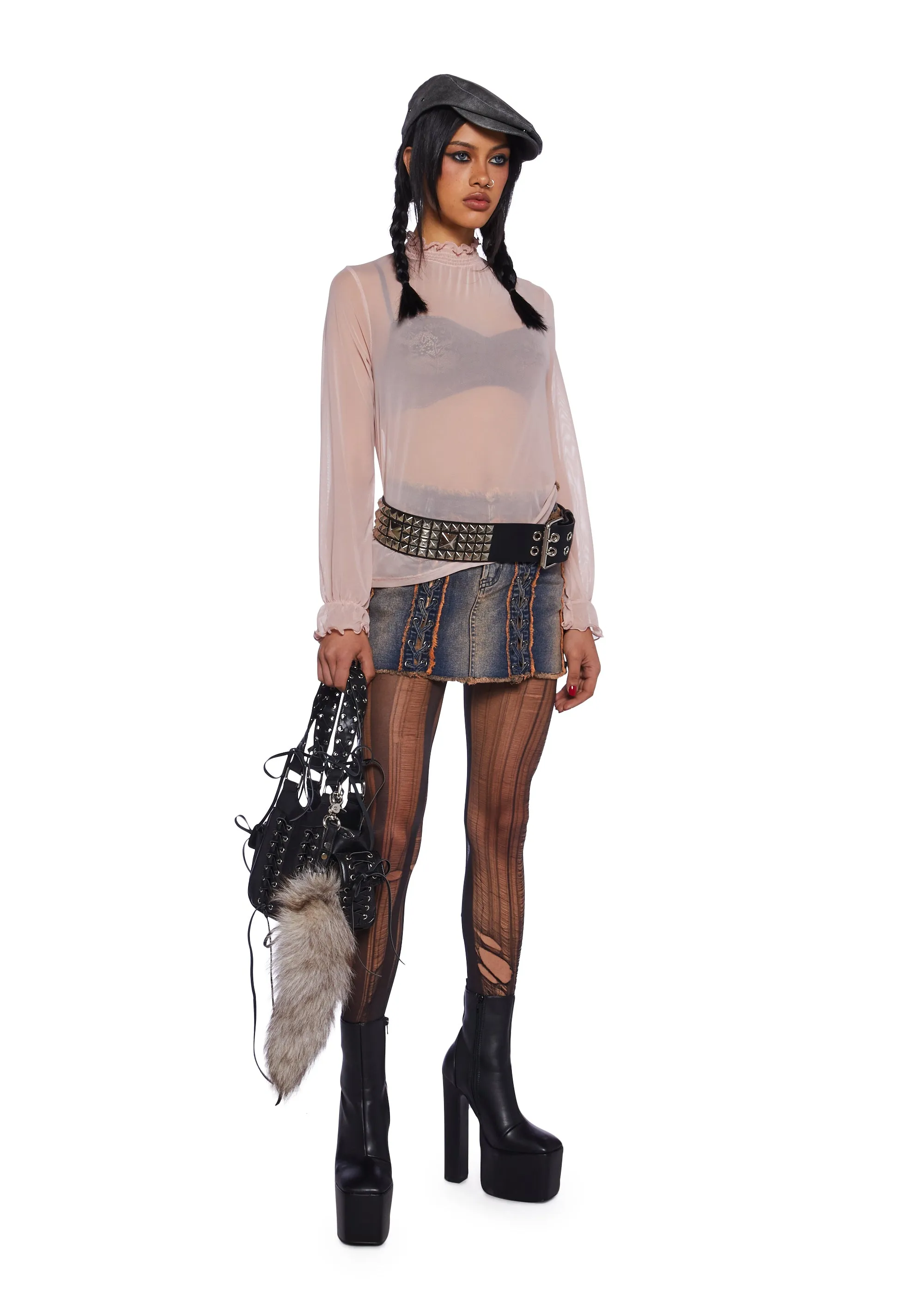 Not Holding Back Long Sleeve Top sold by Dolls Kill product image thumbnail 2