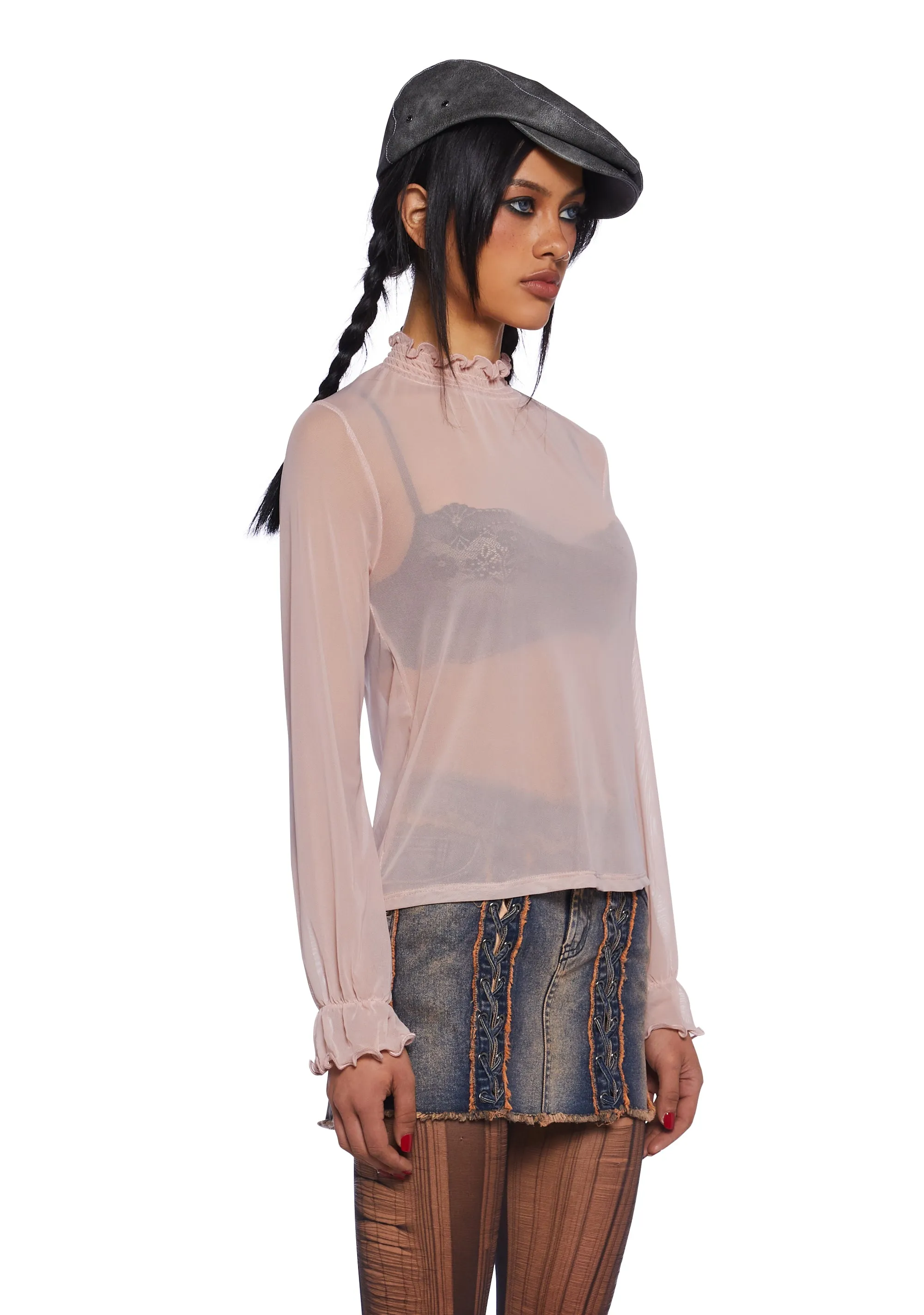 Not Holding Back Long Sleeve Top sold by Dolls Kill product image thumbnail 3