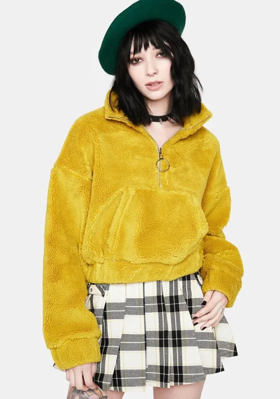 Sunny Great Heights Sherpa Pullover sold by Dolls Kill