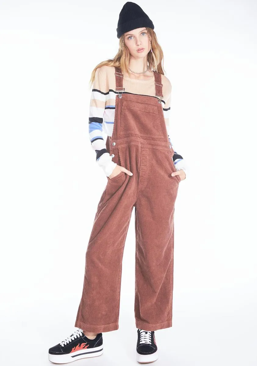 Simple Plans Corduroy Overalls sold by Dolls Kill product image thumbnail 2