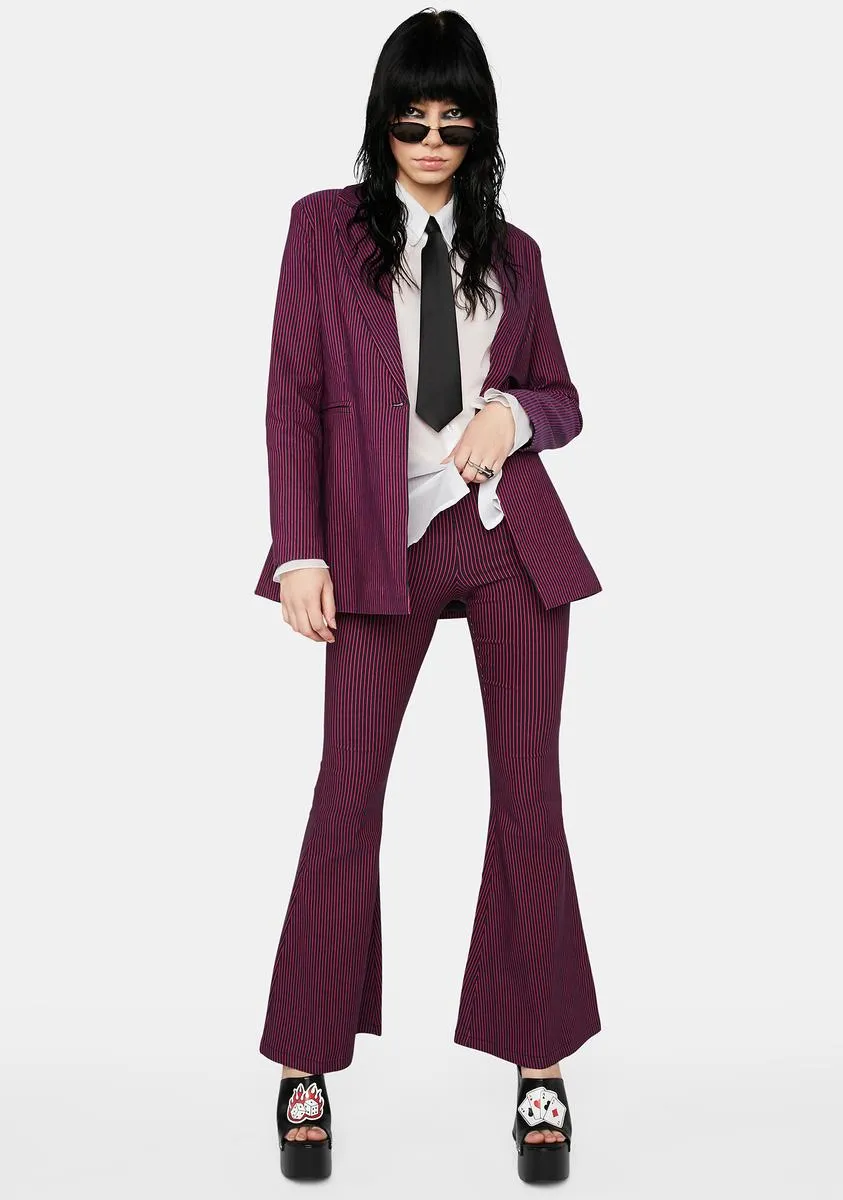 Feeling The Blues Flared Pants sold by Dolls Kill product image thumbnail 2