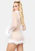 Icy Dream Land Feather Robe sold by Dolls Kill