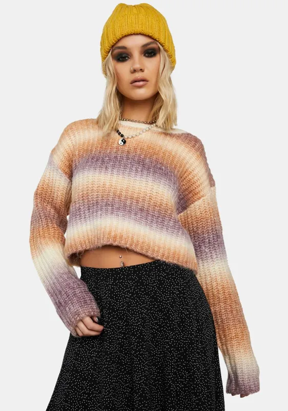 Super Crush Knit Sweater sold by Dolls Kill