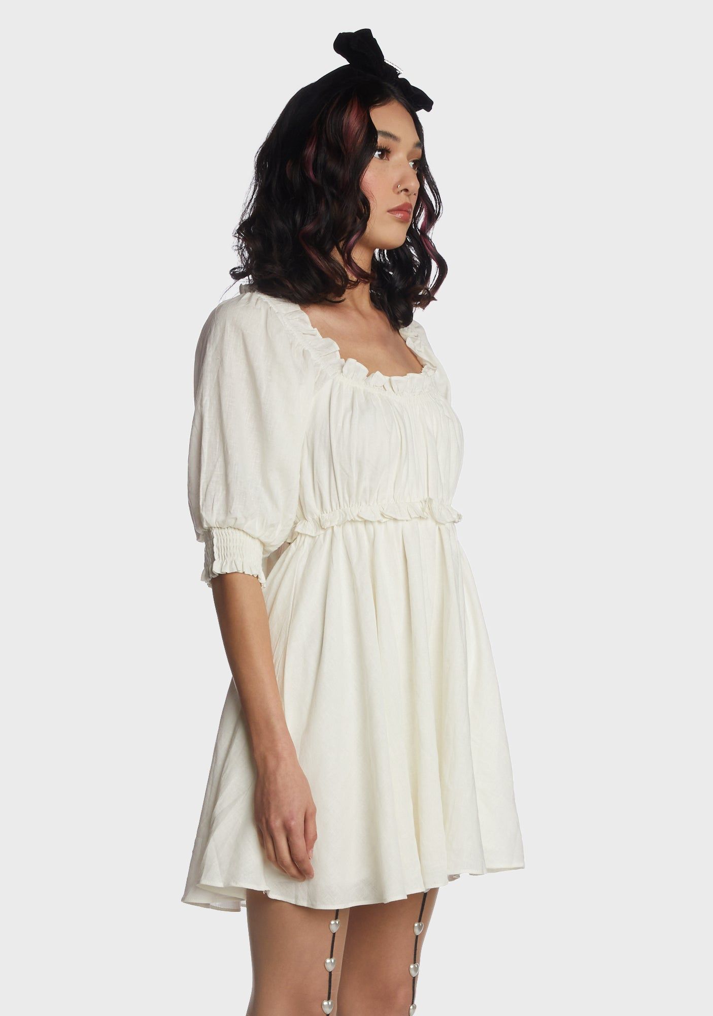 Feelin' Dainty Mini Dress sold by Dolls Kill product image thumbnail 3