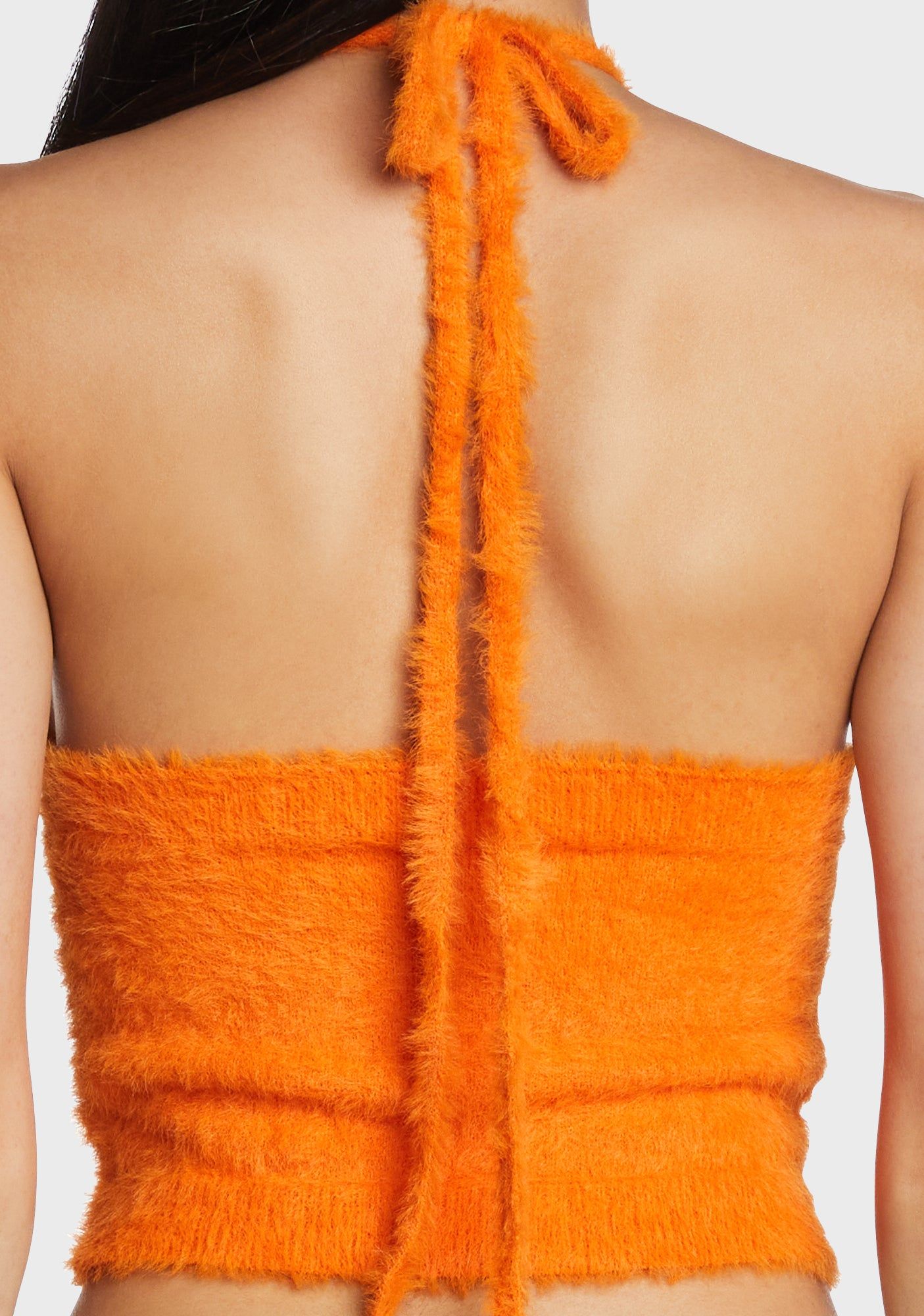 Future Leaning Crop Top - Orange sold by Dolls Kill product image thumbnail 2