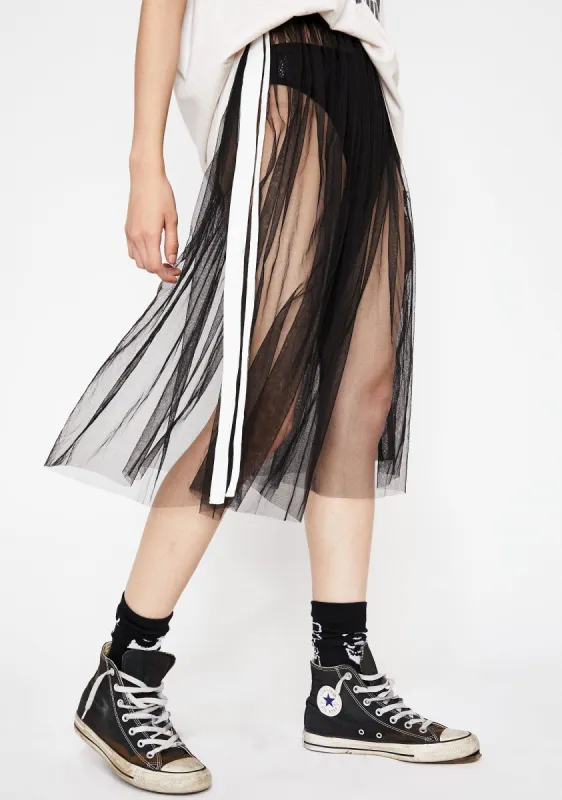 Punk Mistress Tulle Skirt sold by Dolls Kill