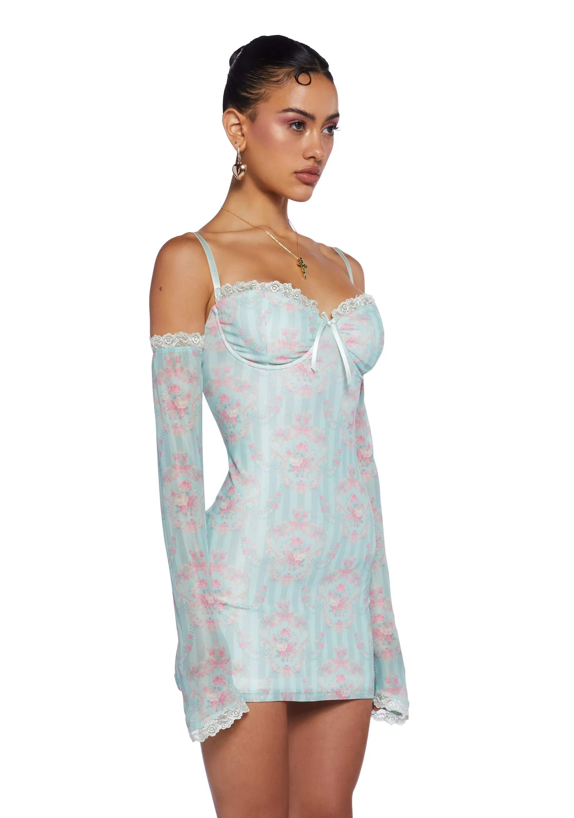 Ardent Affection Mini Dress sold by Dolls Kill product image thumbnail 3