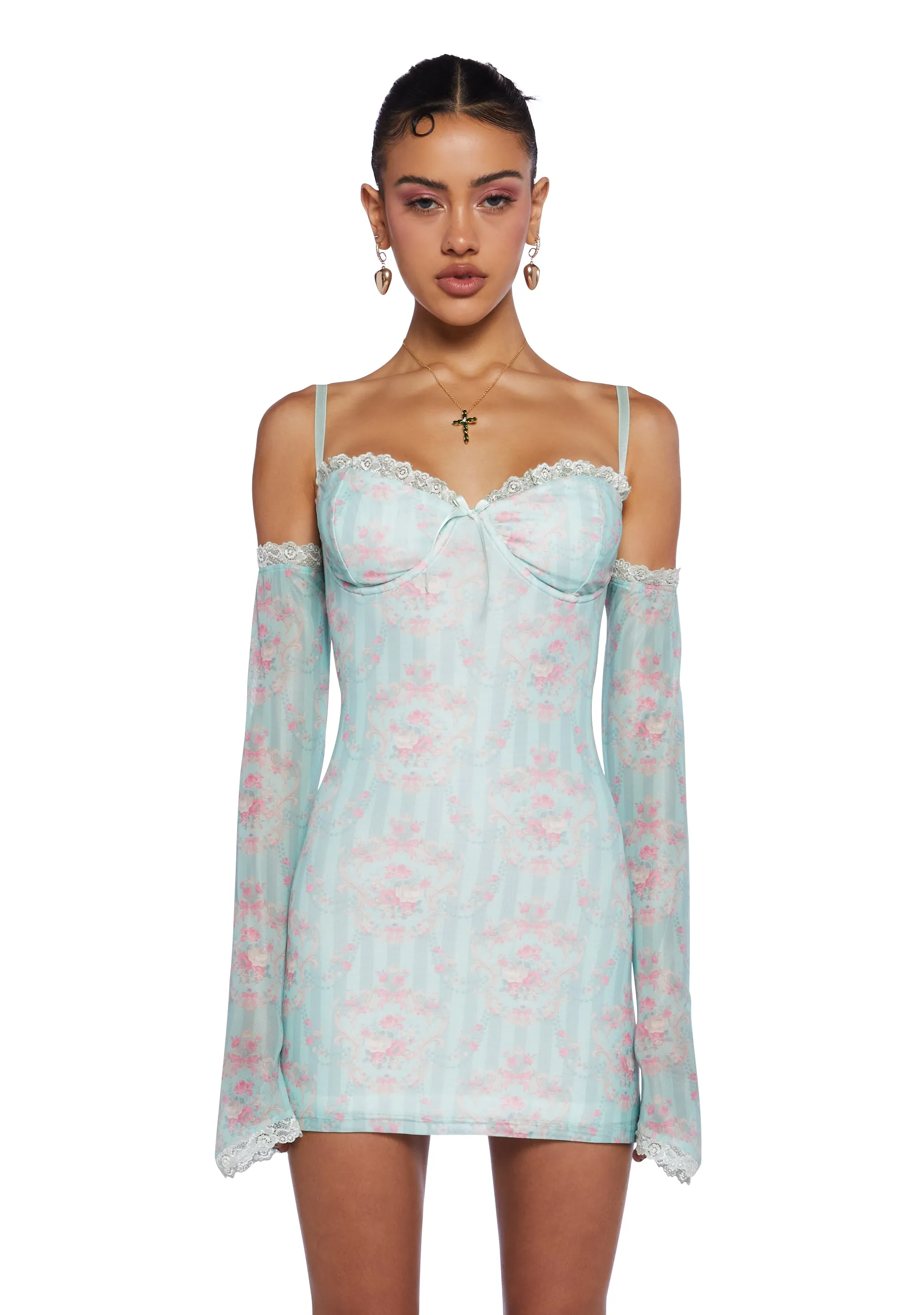 Ardent Affection Mini Dress sold by Dolls Kill