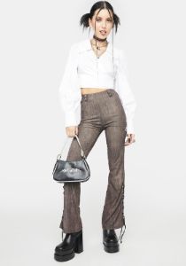 Jump For My Love Wrap Top sold by Dolls Kill