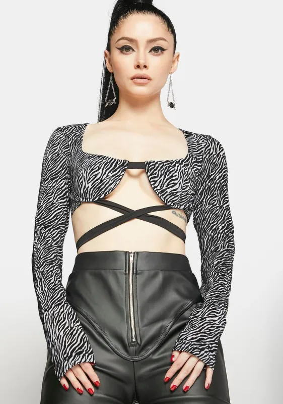 Write This Down Crop Top sold by Dolls Kill