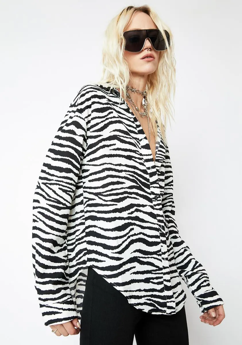 Totally Untamed Blouse sold by Dolls Kill product image thumbnail 2