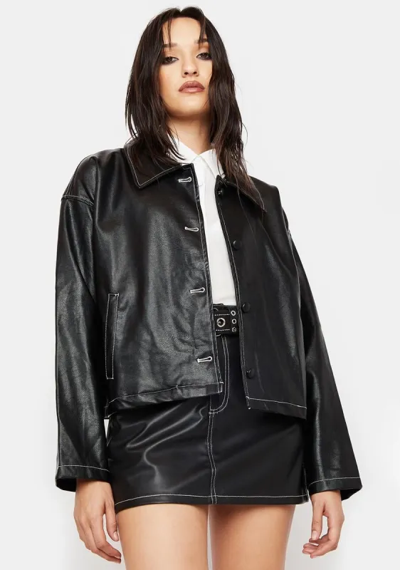 Give Up The Fight Jacket sold by Dolls Kill