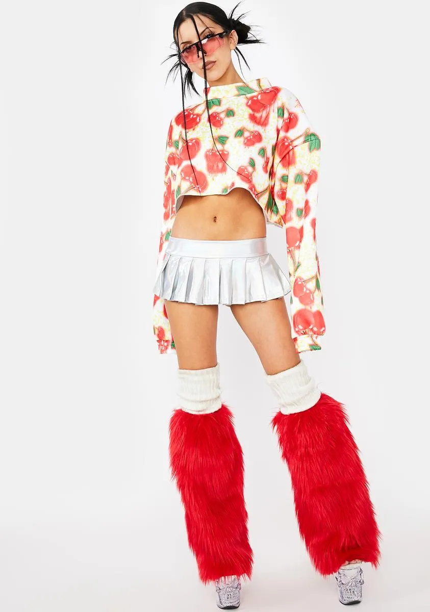 Cherry County Cropped Sweater sold by Dolls Kill product image thumbnail 3