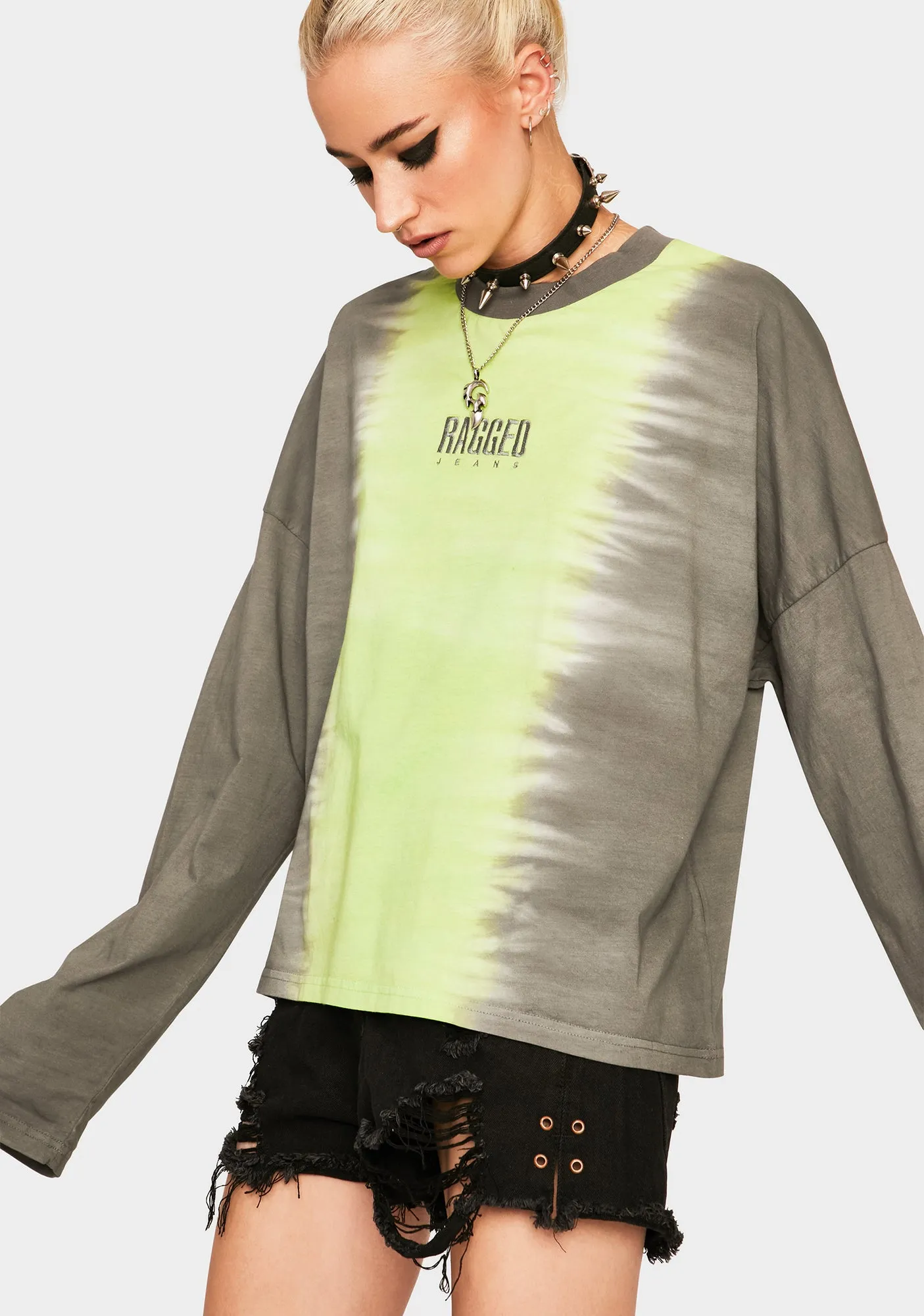 Dip Dye Skater Tee sold by Dolls Kill product image thumbnail 2