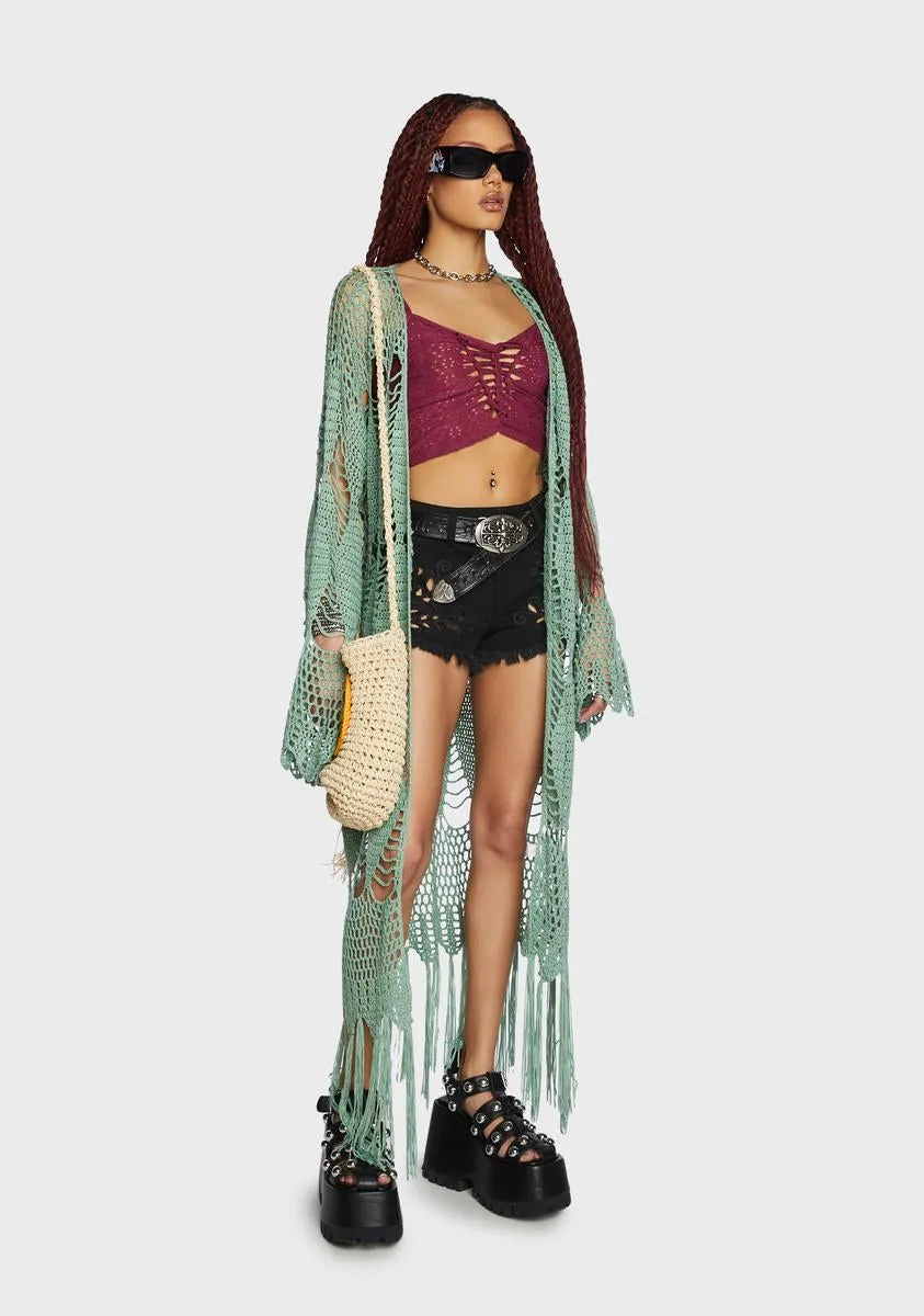 Summertime Soulmate Tank Top - Dark Pink sold by Dolls Kill product image thumbnail 5