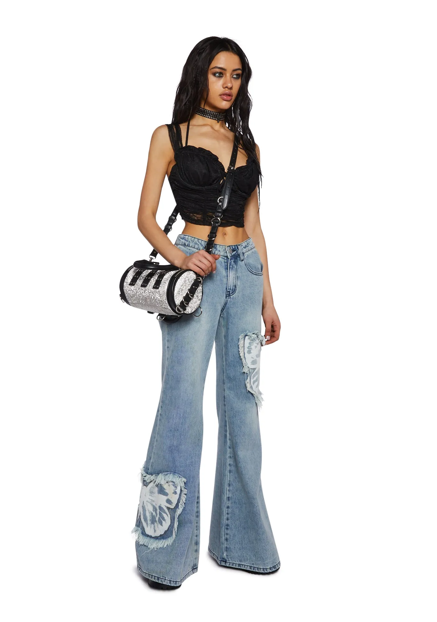 Beaming Cutie Crop Top sold by Dolls Kill product image thumbnail 2