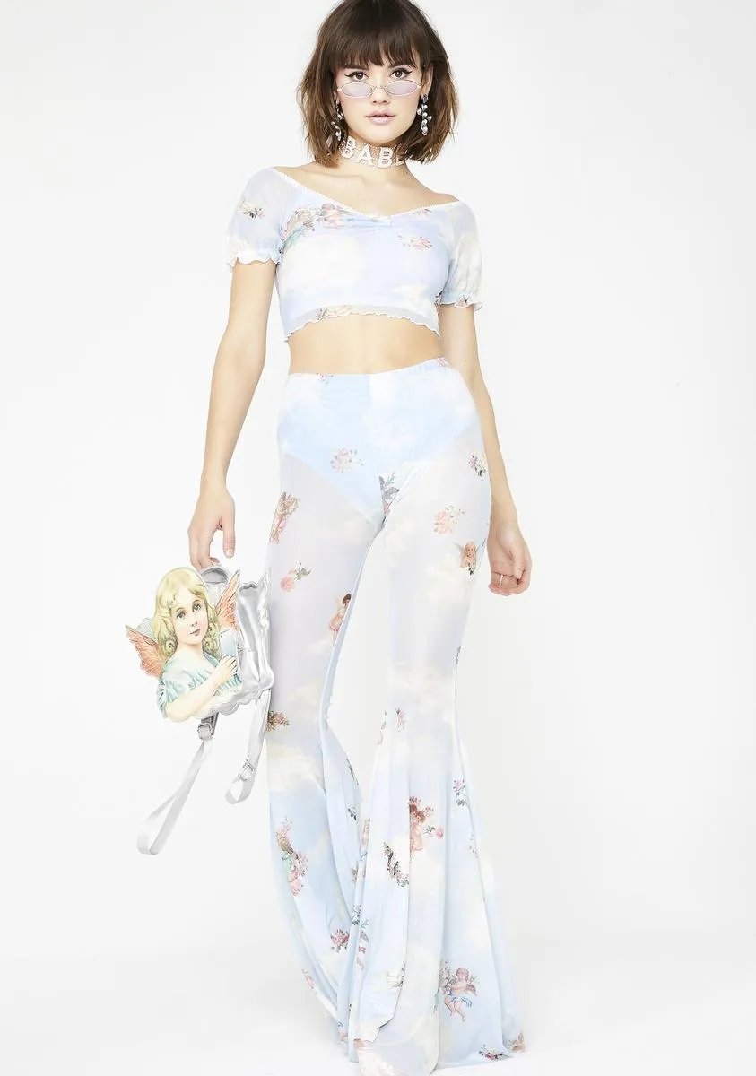 Celestial Sass Crop Top sold by Dolls Kill product image thumbnail 4