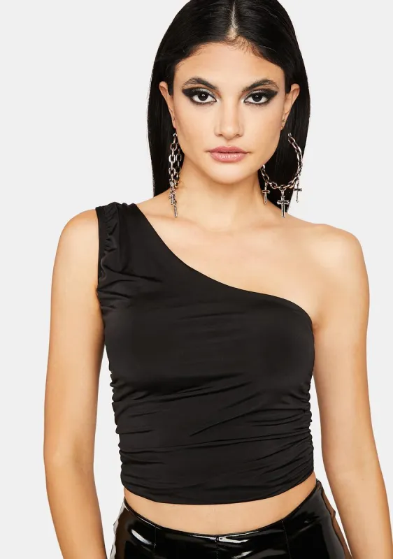 Shadow Not So Subtle Tank Crop Top sold by Dolls Kill