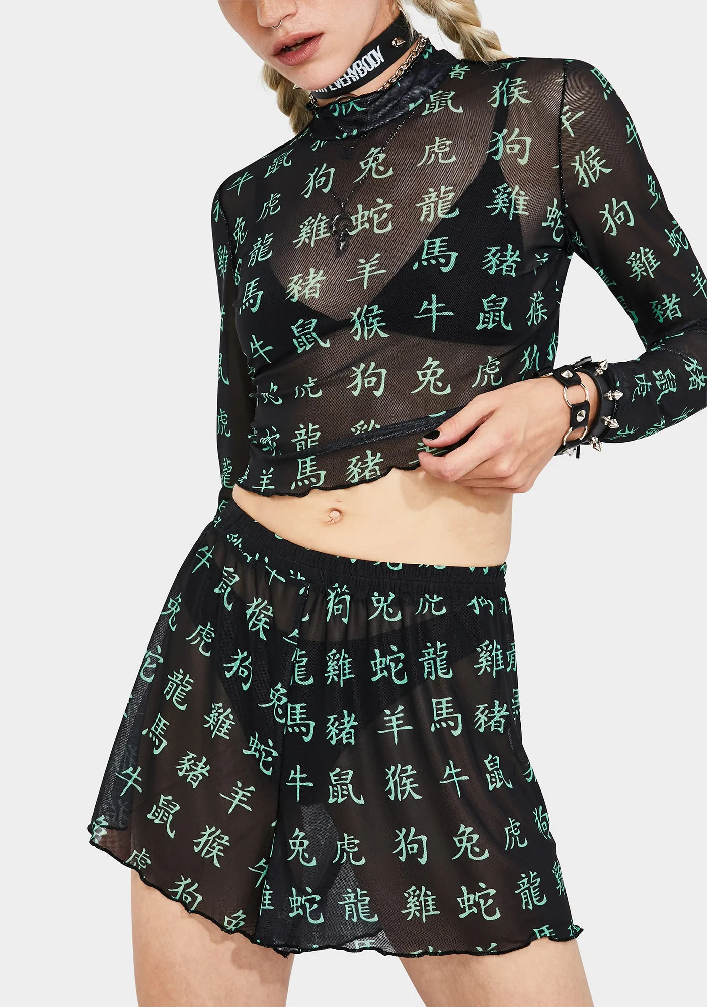 Laria Crop Top sold by Dolls Kill product image thumbnail 2