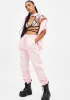 Pink Explicit Rhinestone Sweatpants sold by Dolls Kill